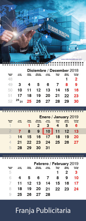 Kimdo - Calendarios de 3 Meses   